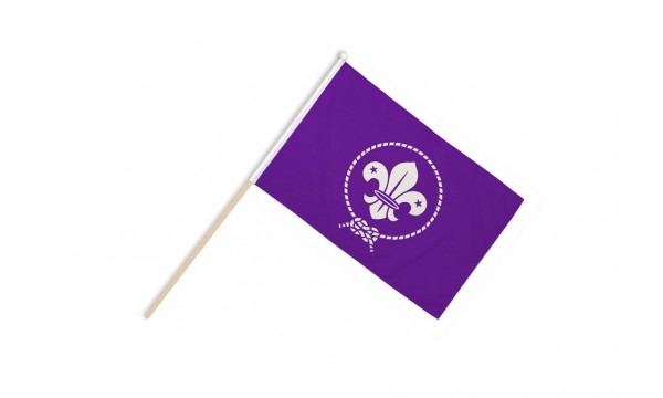 Scouts Purple Hand Flags
